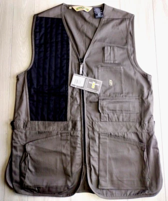 Bob Allen 240S Right Hand Shooting Vest, Adult Size XL, Sage, NWT-(NOS) - Image 1 of 4
