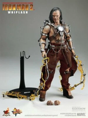 Hot Toys Marvel Iron Man 2 Whiplash escala 1/6 (MMS121) (2010) lacrado no remetente! - Imagem 1 de 2