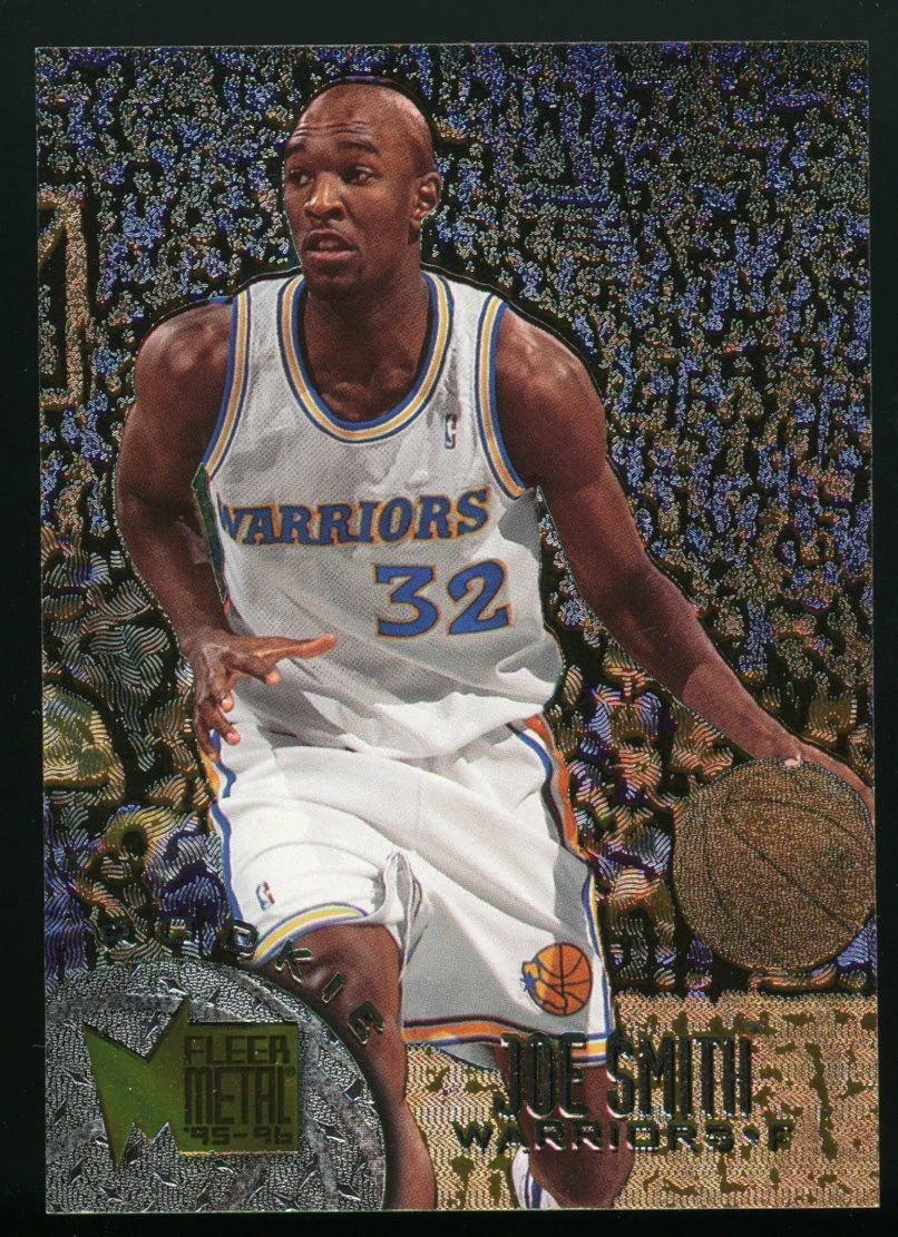 1995-96 Fleer Metal Joe Smith Card #150 Rookie RC