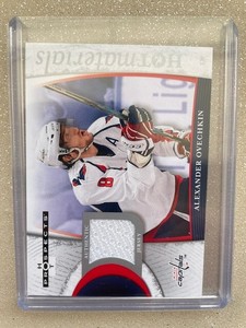2008 FLEER HOT PROSPECT ALEXANDER OVECHKIN #HM-AO GAME USED