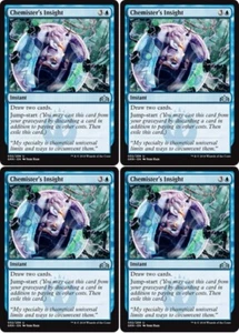 MTG - 4x CHEMISTER'S INSIGHT - Guilds of Ravnica (U) - Picture 1 of 1