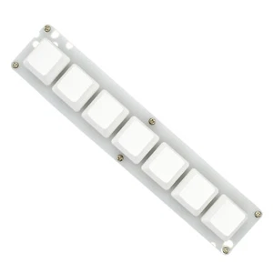 7 Keys HID Standard Keyboard USB Interface Macro Mechanical Keyboard With Cable - Picture 1 of 7