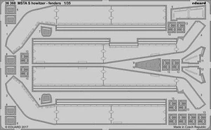 Eduard 1/35 Photoetch MSTA S Howitzer fenders for ZVEZDA kit - 36368 - Picture 1 of 1