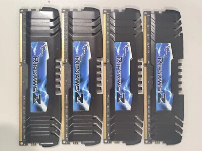 G SKILL Ripjaws Z 16GB (4GBx4) - DDR3-1600 CL8-8-8-24 - Image 1 of 4