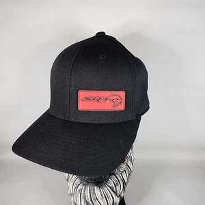 New Side SRT Hellcat Hat V1 Flexfit 110 Pro Performance cap Leatherette Hat Patc - Picture 1 of 9