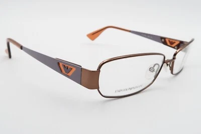 Nuevo Auténtico Marco de Anteojos Emporio Armani EA 9669 YSB Púrpura Marrón 54-15-135 E238 Foto 1 de 4