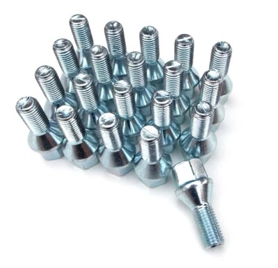 Wheel Bolt Nuts Lugs x 20 Fits Vauxhall Adam Agila Astra Corsa Meriva Vectra* - Image 1 of 4