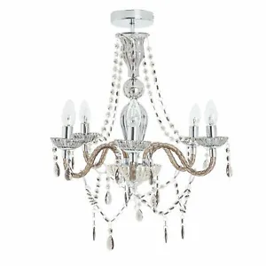 Argos Home Como Glass Chandelier - Smoked 8763583 - Picture 1 of 3