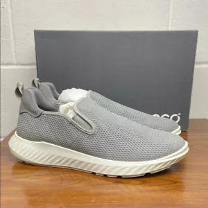 Ecco Sport Men’s ATH-1FM Slip-On Sneakers EU44/US10-10.5 Wild Dove/Grey - Picture 1 of 10
