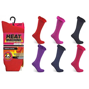Damas Mujer 2,3 tog Calcetines Térmicos Aislados de Invierno Cálidos Reino Unido 4-8 Por Máquina de Calor - Imagen 1 de 1