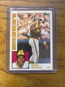 1984 Topps #251 Tony Gwynn segundo año de la corte Padres de San Diego - Imagen 1 de 2
