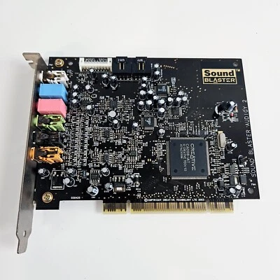 Sound Blaster Audigy 2 PCI Audio Card - SB0400 7.1 Ch 192 Surround Sound - Image 1 of 3
