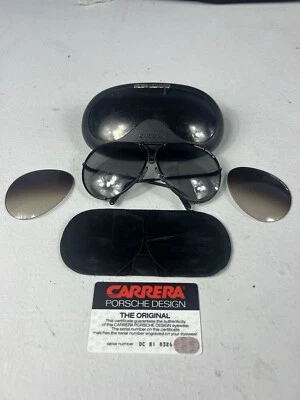 Gafas de sol Carrera Porsche Design 5623 90 vintage + lente extra tarjeta original S/N Foto 1 de 4