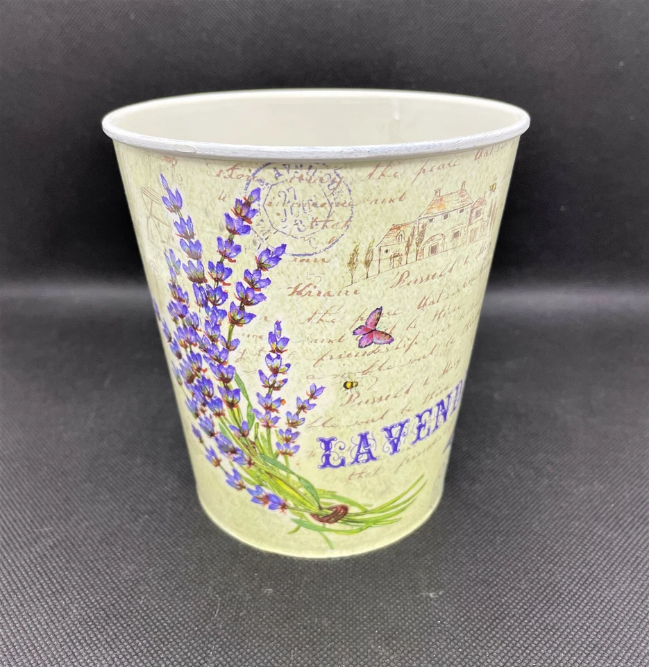 Lavendel Topf 11x8x12cm  als Blumen Übertopf oder zum dekorieren  - Bild 1 von 1