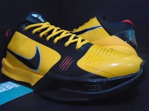 NIKE ZOOM KOBE V 5 PROTRO BRUCE LEE DEL SOL BLACK RED CHAOS GRINCH CD4991-700 11 - Picture 1 of 15