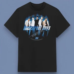 Backstreet Boys BSB Blue Circle Unisex T-shirt Gift for Fans All Size S-4XL - Picture 1 of 6