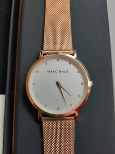 Marc Bale Damen Luxusuhr Roségold Milanese-Armband elegant  - neuwertig - Bild 1 von 4