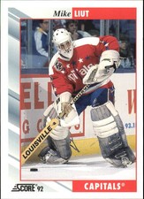 1992-93 Score Capitals Hockey Card #368 Mike Liut