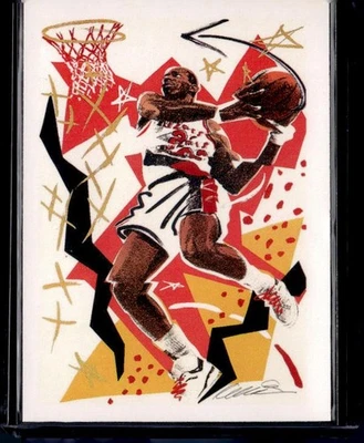 1990-91 Hoops #376 Clyde Drexler - Image 1 of 2