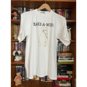 Vintage Y2K Herren Make a Wish Foundation T-Shirt Large - Bild 1 von 5
