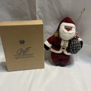 NUOVO Avon Tessuto Babbo Natale Decorazione - Foto 1 di 4