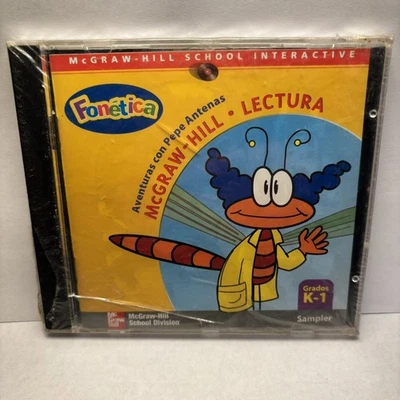 NUEVO Precintado: Aventuras con Pepe Antenas McGraw-Hill K-1 CD-ROM - Estuche Dañado  Foto 1 de 3