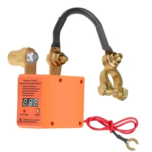 Kit Interruttore Sezionatore Batteria Auto 12V Doppio Telecomando Automatico - Foto 1 di 17