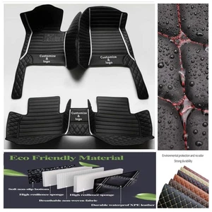 Fit For Nissan PU Auto Rug Pad Car Floor Mat Cargo Liner Trunk Carpet Waterproof - Imagen 1 de 45