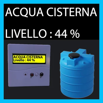 Indicatore Livello Acqua Cisterna Serbatoio con Display - Immagine 1 di 4