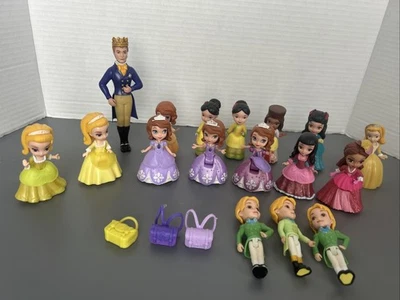 Disney Princesa Sofía las Primeras Muñecas 17 Personajes y 3 Bolsas Foto 1 de 4