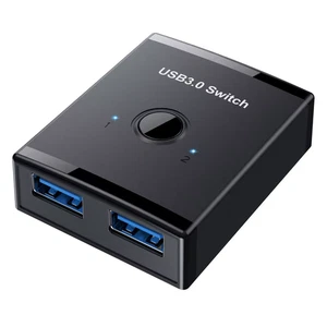 Interruttore Bidirezionale USB3.0 1 Ingresso 2 Uscite Hub Tastiera Mouse Unità U - Foto 1 di 12