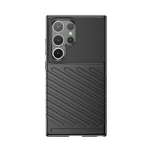 Pancerne etui Thunder Case na Samsung Galaxy S24 Ultra - czarny - Zdjęcie 1 z 10