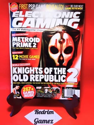 EGM #179 June 2004 Knights Old Republic 2 Electronic Gaming Monthly - Image 1 of 4
