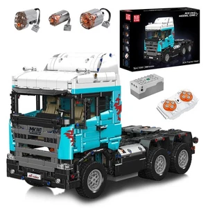 Mould King 13203 Trailer Truck Remote Control Vehicle Building Block Motor Toy - Picture 1 of 6