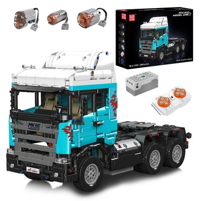 Mould King 13203 Trailer Truck Remote Control Vehicle Building Block Motor Toy - Image 1 of 4