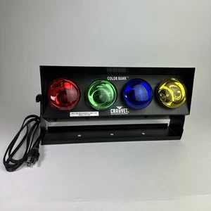 Chauvet Color Bank 4 Color Sound Activated Light CH-155 VTG DJ Equipment Video - Picture 1 of 9