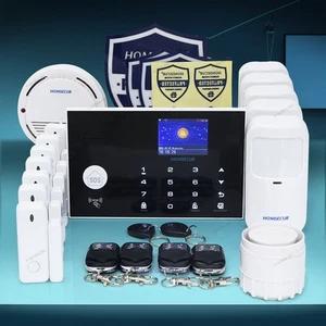 HOMSECUR Wireless 4G/3G/GSM WIFI Home Security Alarm System+IOS/Android APP - Picture 1 of 10