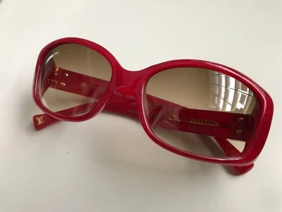 LOUIS VUITTON Red Frame Z0076W Sunglasses - Image 1 of 4