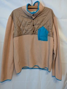 Creep Clothing Ladies Fleece Fawn/ Turquoise Size UK L - Picture 1 of 6