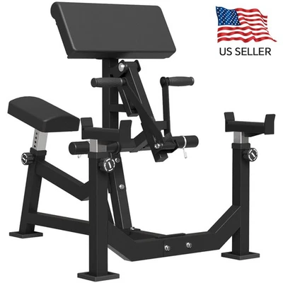 Preacher Curl Bench Bicep Machine Perfect for Home Gym Bicep and Tricep Workout - Image 1 of 4