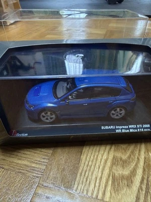 Kyosho 1/43 Subaru Impreza WRX STI Miniature Car Used - Image 1 of 4