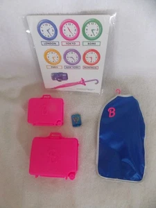 Barbie International Travel 1994 edición especial equipaje, bolsa de ropa y más - Imagen 1 de 4