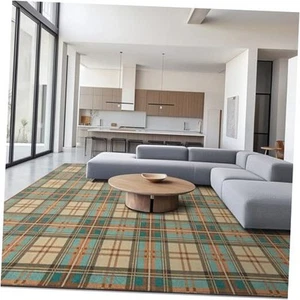 Area Rug Non Slip Machine Washable Ultra Soft Outdoor/Living - Picture 1 of 8