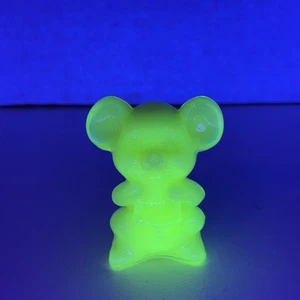 Vtg. Boyd Willie the Mouse Figurine Milky Pink. Glows Under Black Light! #436 - Bild 1 von 7