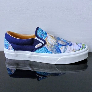 Vans Sneaker Slip-On Classica da Uomo con Incredibile Cali Tapestry Forest Design - Foto 1 di 13