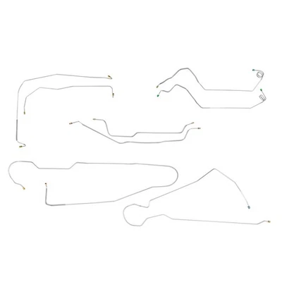 Kit de línea de freno tubos completos platón largo disco eléctrico Chevrolet K20 K2500 SS 1973-80 Foto 1 de 4