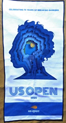 US Open Tennis 2025 Althea Gibson Logo Toalla Nueva, *AGOTADA* Foto 1 de 4