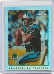 1996 TOPPS CHROME #40 KERRY COLLINS 40TH ANNIVERSARY REFRACTOR - Bild 1 von 2