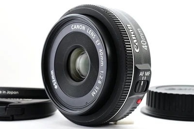 Canon EF 40mm f/2.8 STM Pancake Lens Near Mint Tested From Japan #6415 - Image 1 of 4