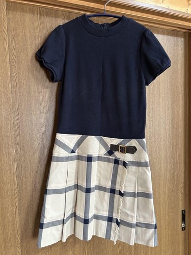 BURBERRY Abito Crestbridge Etichetta Blu Donna Moda dal Giappone